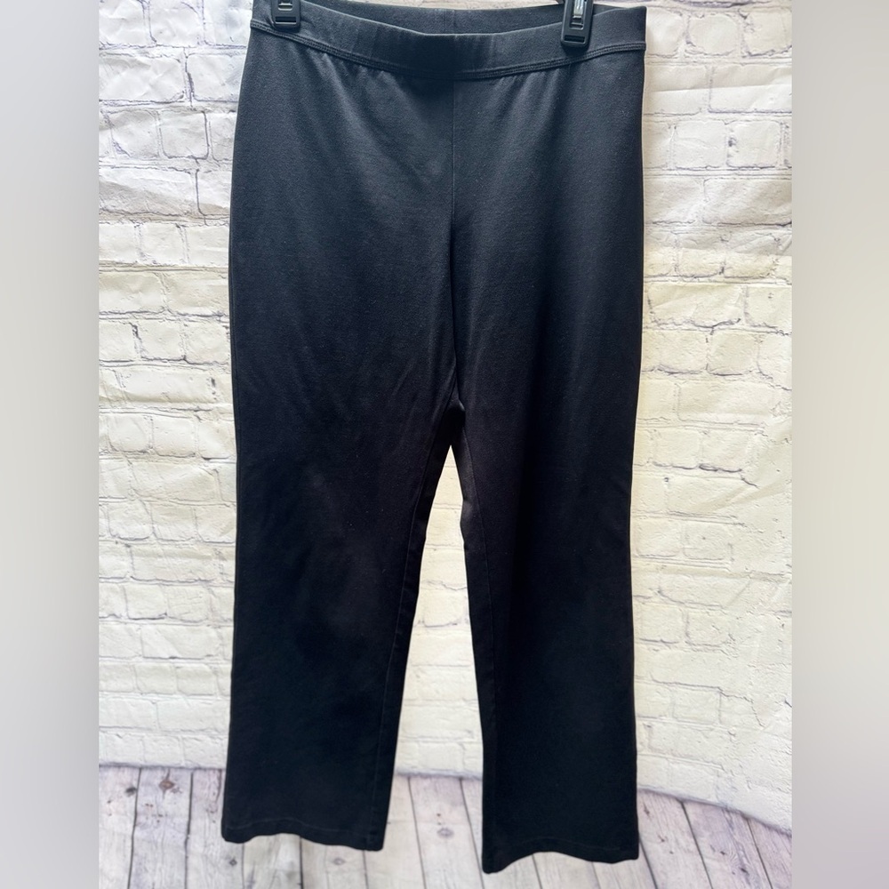 L.L. Bean Black Leggings with Elastic Waistband and Comfortable Fit size Small